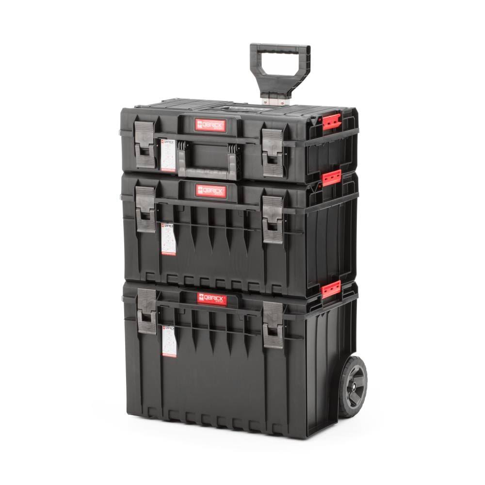 Qbrick System One Cart 23.98-in Black Plastic Wheels Lockable Tool Box | SKRWQCPROCZAUS003