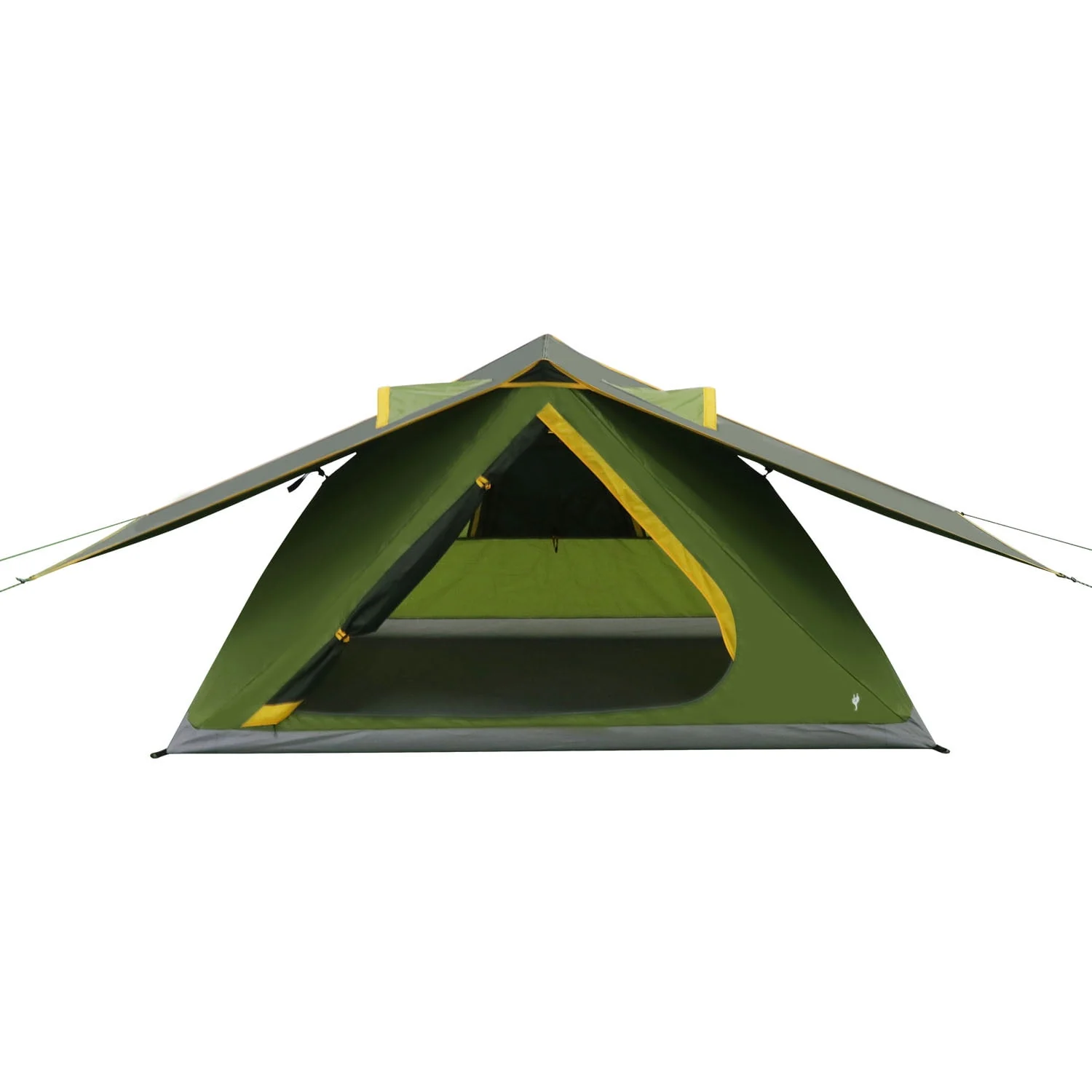 Ozark Trail 2-Person Pop up Instant Hub Tent, Green, Dimensions: 57.48x88.58x51.18, 7.5 lbs.