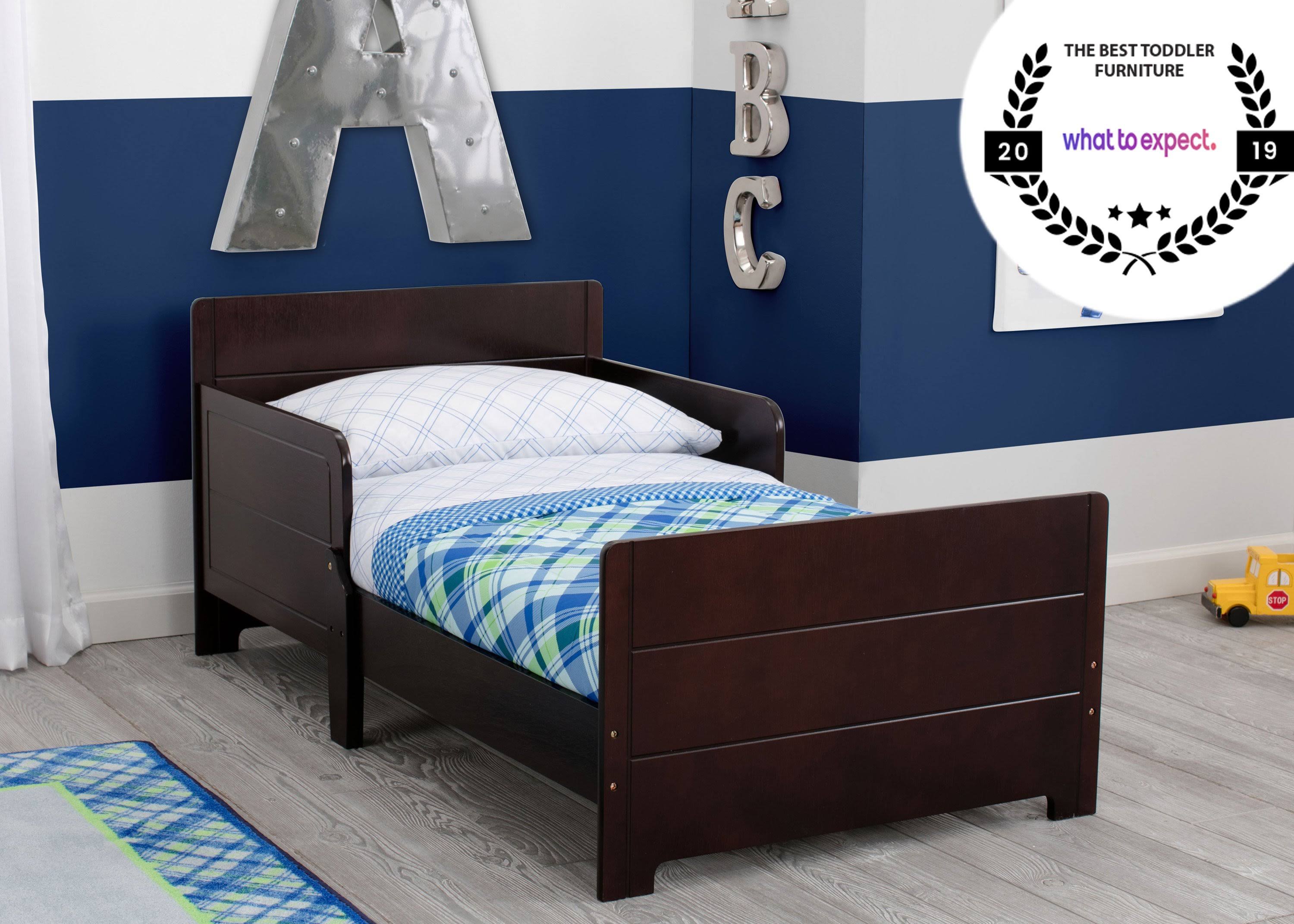 Delta Children MySize Toddler Bed, Bianca White
