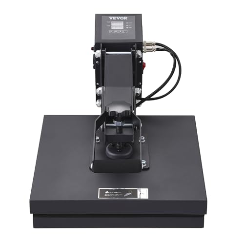 VEVOR 15x15 Heat Press Machine 8 in 1 Combo Tshirt Press Machine with Tumbler Press, 360° Swing Away Digital Multifunction Heat Transfer Sublimation for Printing T Shirts Mug Hat Plate Cap