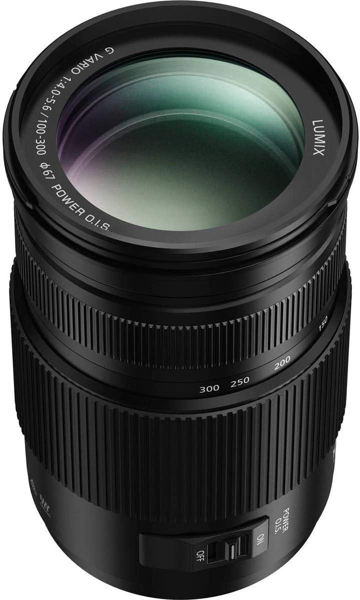 Panasonic LUMIX G II Vario Lens, 100-300MM, MIRRORLESS Micro Four Thirds, Power O.I.S, H-FSA100300 (USA Black)