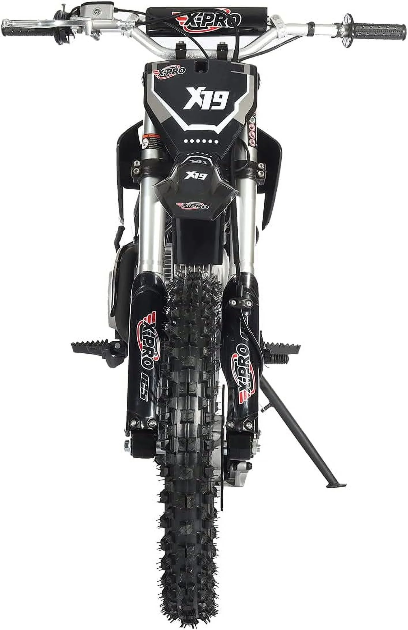 X-Pro Brand New X19 125cc Dirt Bike with 4 Speed Semi-Automatic Transmission, Kick Start 17"/14" Tires