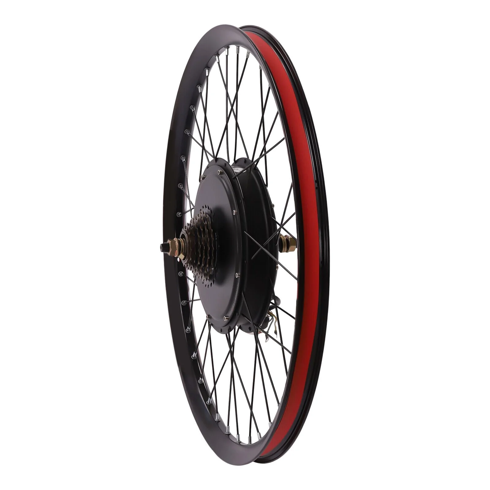 72V 2000W Rear Wheel Motor 2000W Electric Bike Kit with Mutifunction Display