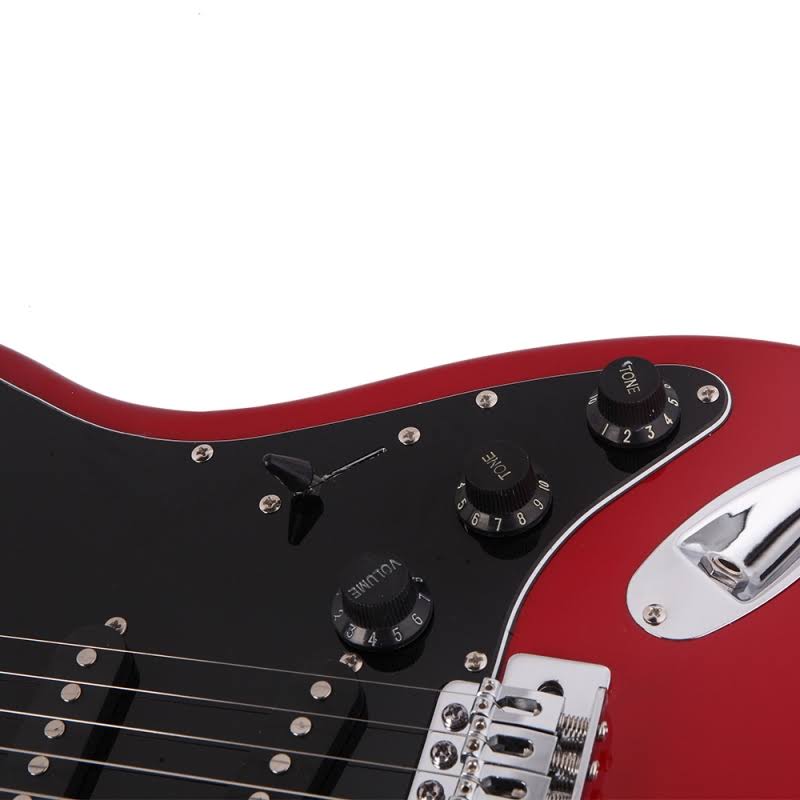 Glarry GST Electric Guitar Red