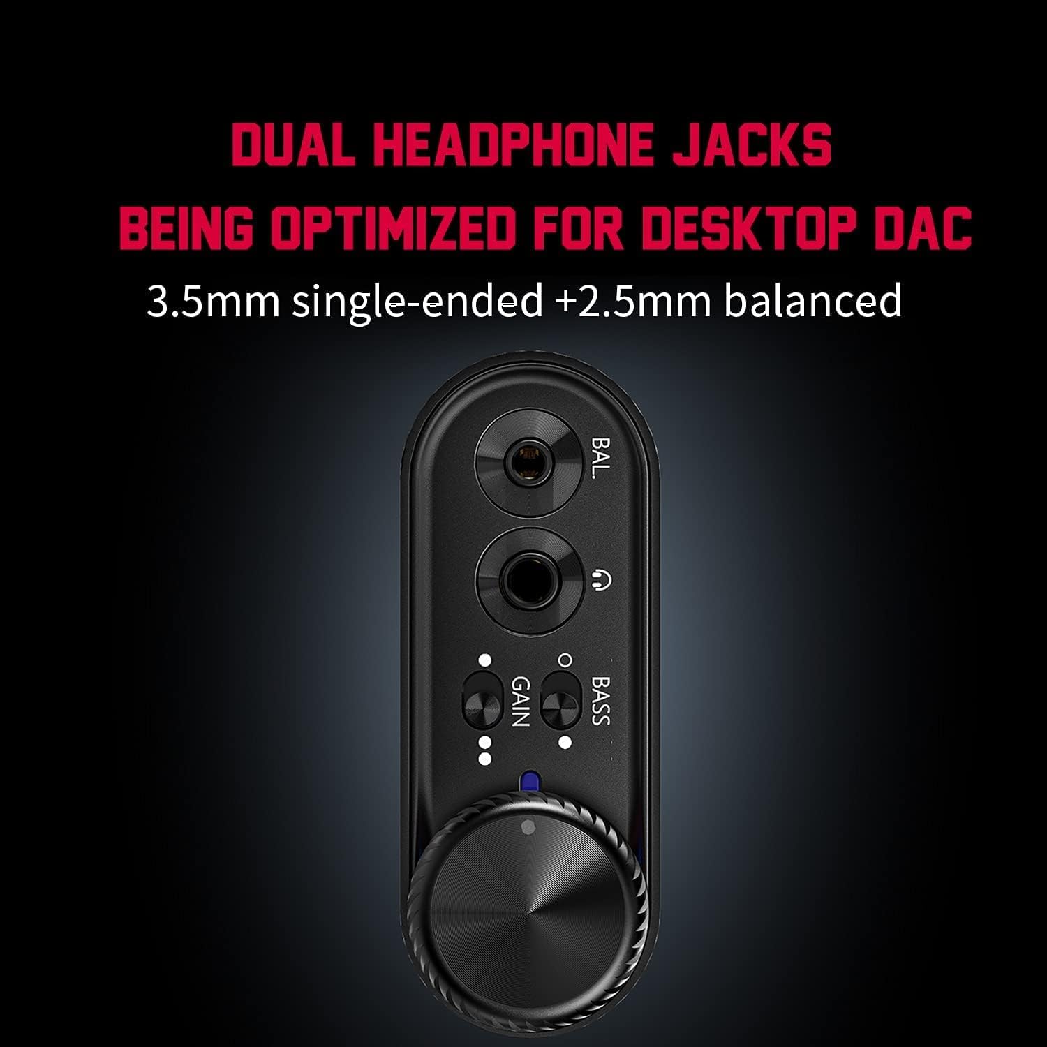FiiO New K3 Headphone Amplifier High Resolution 384kHz/32bit PCM DSD256 USB-C DAC for Home and Computer Coaxial and Optical Digital Outs