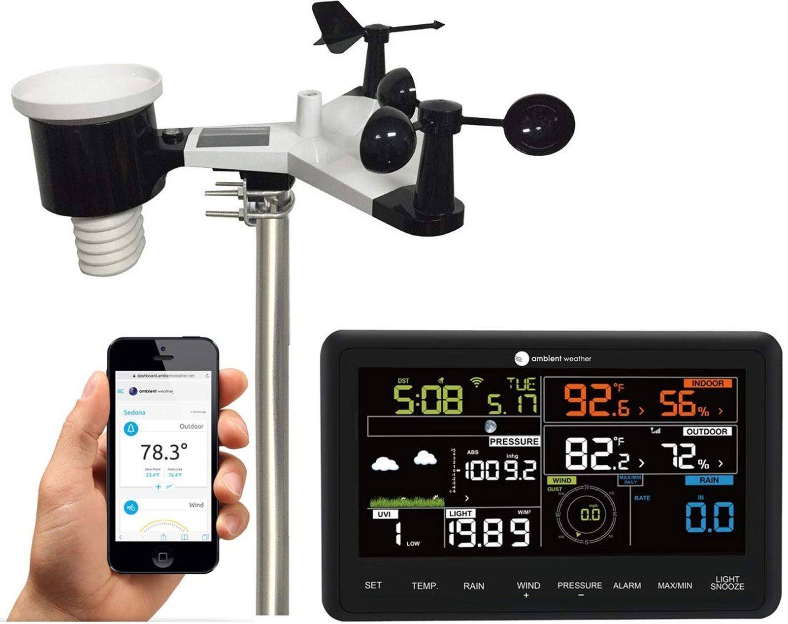 Ambient Weather WS-2902A Smart Weather Station with WiFi Remote