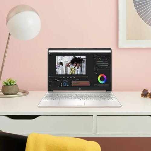 HP Newest 15.6" Anti-Glare HD Laptop, Intel Quad-core Processor, 16GB RAM, 128GB SSD+ 128GB USB Storage, Up to 11 hrs Long Battery, Win11 S, Silver
