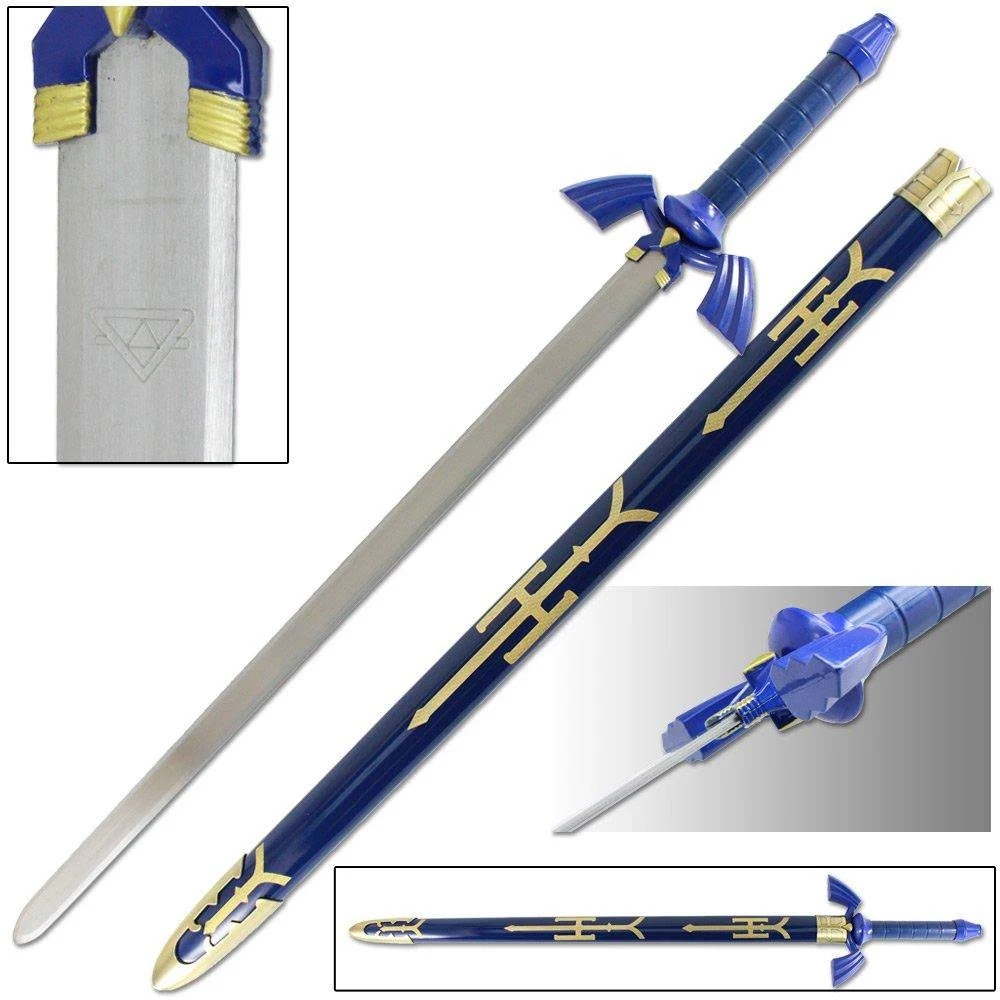 Legendary Link Master Sword of Time - Real Carbon Steel Version
