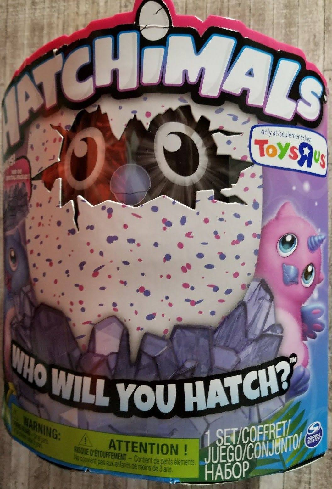 Hatchimals Owlicorn Magical Creature, Pink/Blue