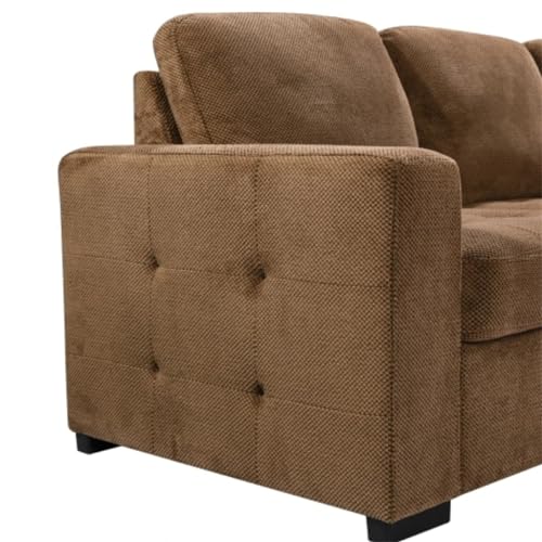 Oversized Sectional Sofa with Storage Chaise, U Shaped Sectional Couch for Large Space Dorm Apartment
