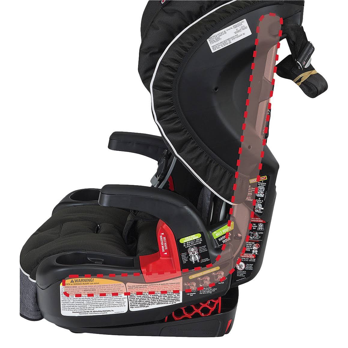 Britax Frontier ClickTight Harness-2-Booster Car Seat Vibe