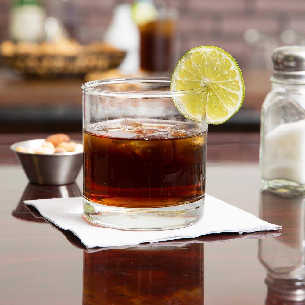 Libbey Lexington Glass Tumblers, Old Fashioned, 10.25oz, 3 1/2x22 Tall, 36/Carton