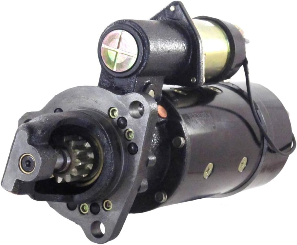 Rareelectrical NEW STARTER COMPATIBLE WITH JOHN DEERE TRACTOR 5020 5820 6030 7520 8430 8630 1114714 TY1902