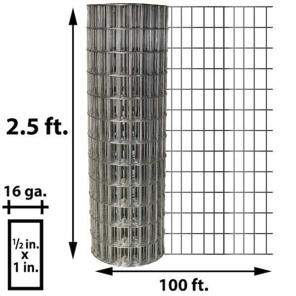 Acorn International 100 ft Galvanized Welded Wire - Shop Hardware Tools Online Store