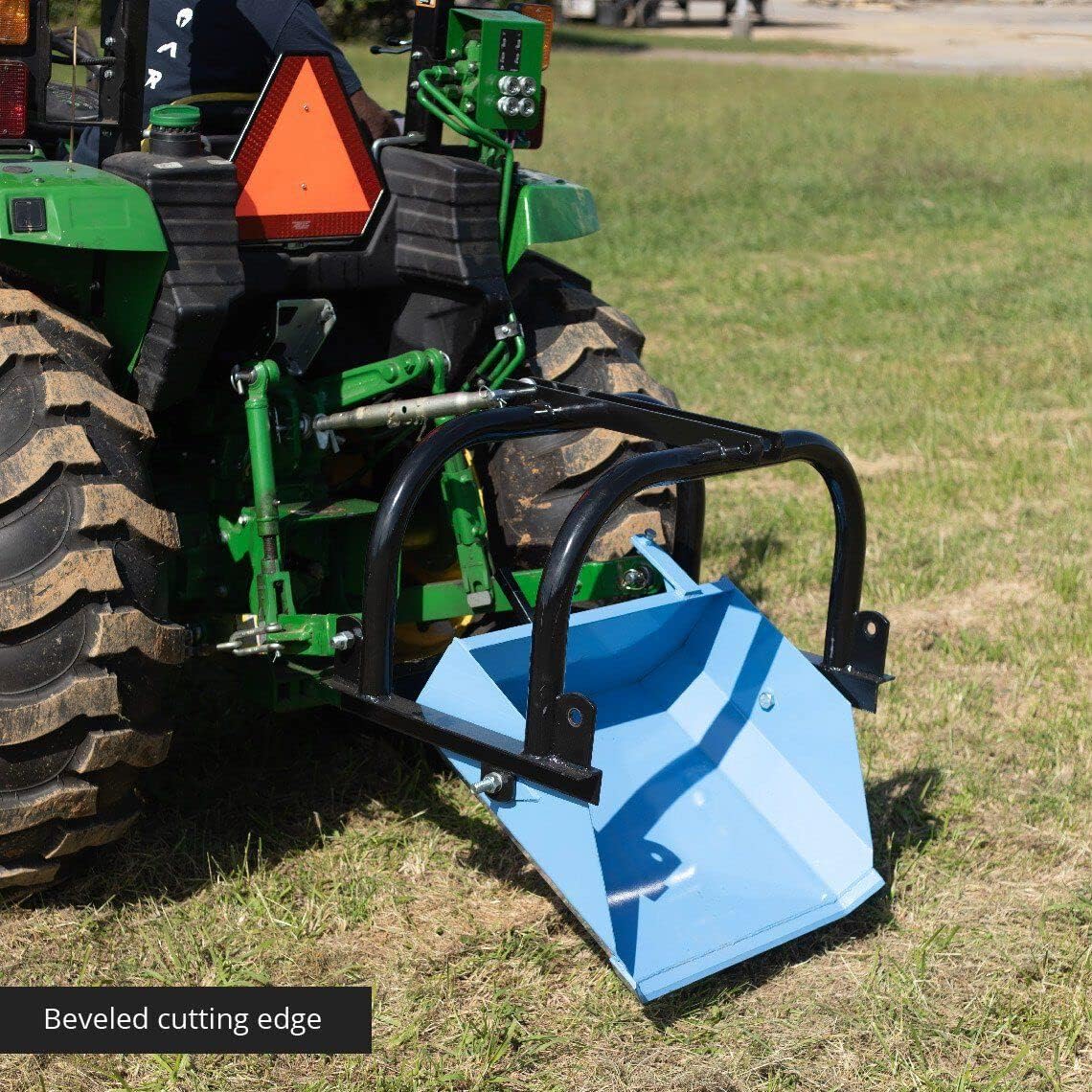 Titan Attachments 30" Reversible Dirt Scoop Shovel and Scraper, Category 1, 3 Point Tractors