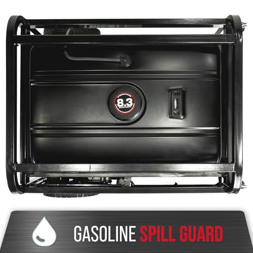 DS13000MX 13,000-Watt 500cc Dual Fuel Portable Generator - Gas and Propane, Remote Electric Start, Whole Home Power Backup, Transfer Switch Ready, RV & Emergency Ready