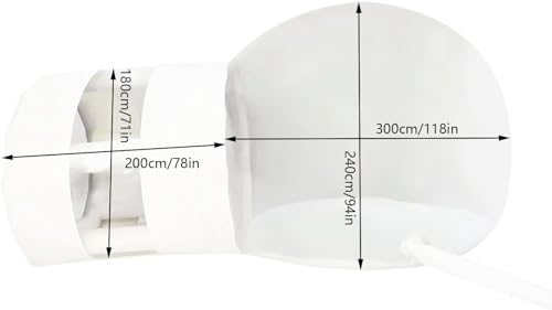 Outdoor Inflatable Bubble Camping Tent,Camping Tent Transparent,Clear Dome Camping Cabin with Quiet Air Blower for Indoor/Outdoor Family Backyard