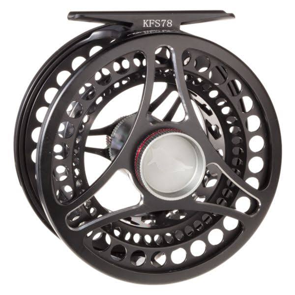 White River Fly Shop Kingfisher Fly Reel - Tactical Black
