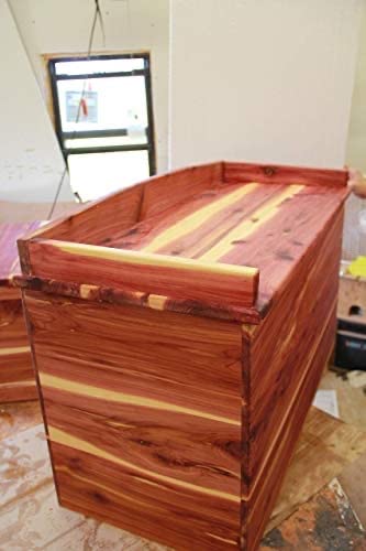 Cedar storage chest, cedar chest, hope chest, storage chest, wooden chest, cabin. furniture, bedroom furniture (42" long)