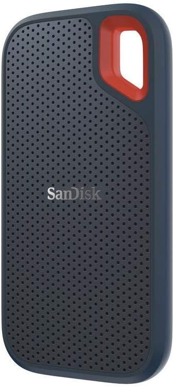 SanDisk 1TB Extreme Portable External SSD - Up to 550MB/s - USB-C, USB 3.1 - SDSSDE60-1T00-G25