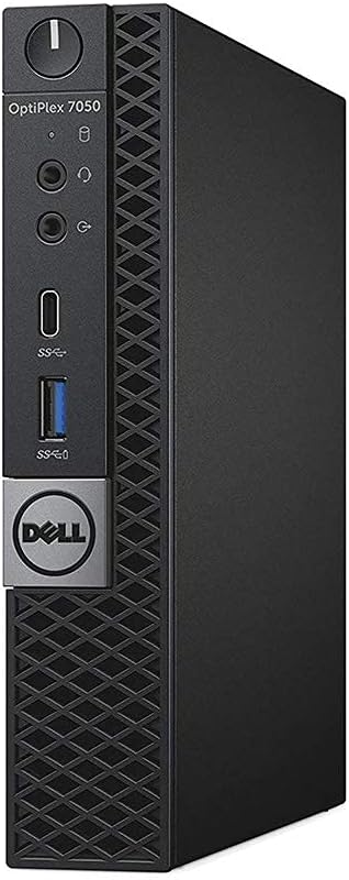 Dell OptiPlex 7050 Micro Form Factor Desktop Computer, Intel Core i5-7500T Quad-Core Up to 3.3GHz, 16GB DDR4, 512GB Solid State Drive, Windows 10 Pro (Renewed)