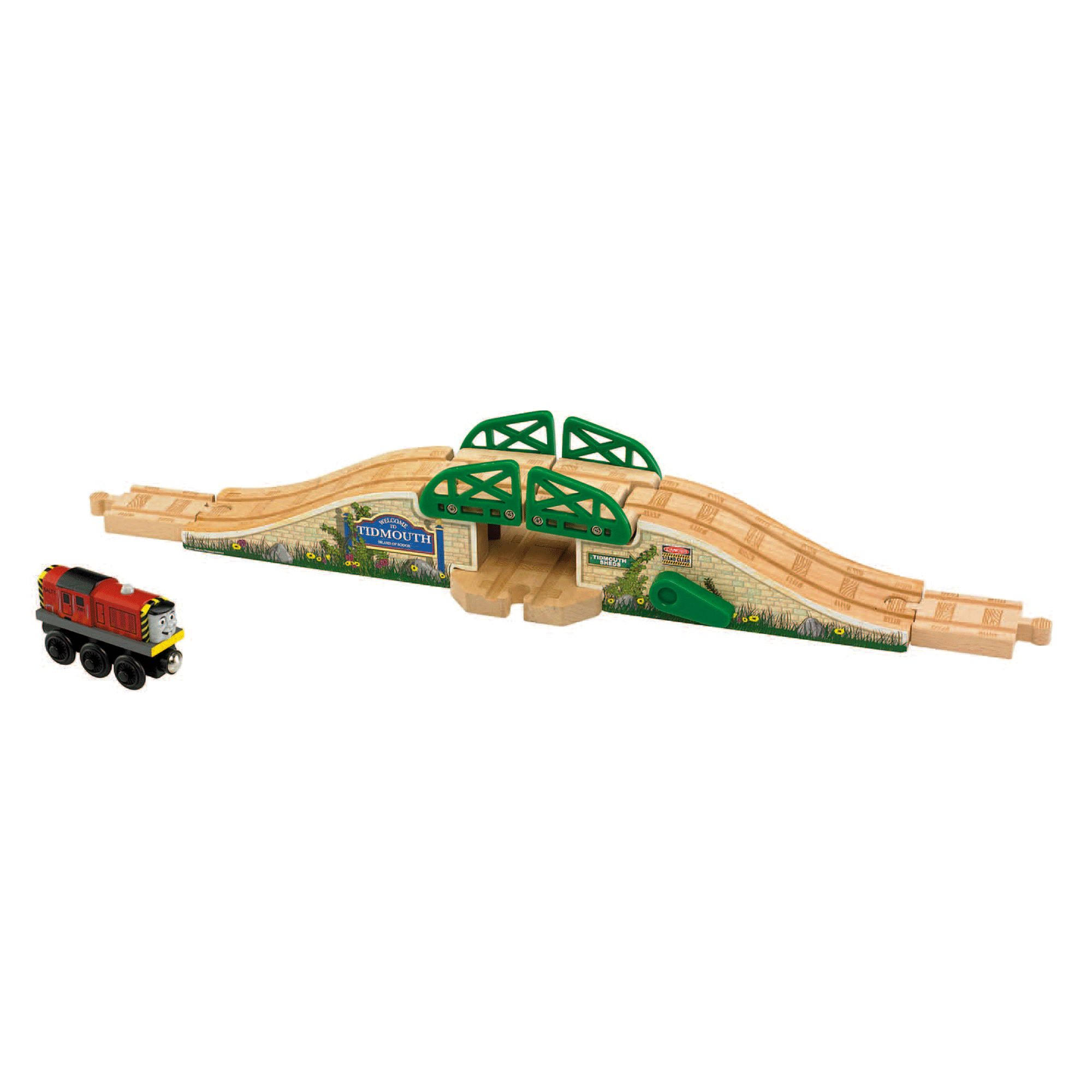 Thomas u0026 Friends Wooden Railway Drawbridge With Salty