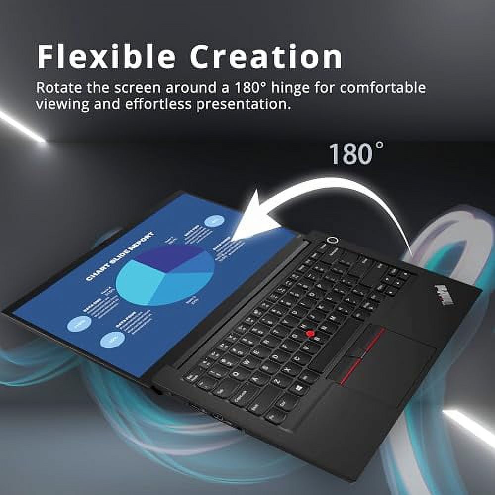 LENOVO Thinkpad E14 14" FHD Business Laptop, AMD Ryzen 7 5700U, 40GB RAM, 1TB SSD, AMD Radeon Graphics, Backlit Keyboard, 720p HD Camera, Windows 11 Pro, Black, 32GB Hotface USB Card
