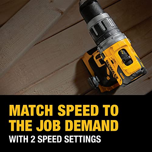 DEWALT 20V MAX Cordless Drill Combo Kit, Power Tool Combo Kit, 2-Tool (DCK287D1M1)