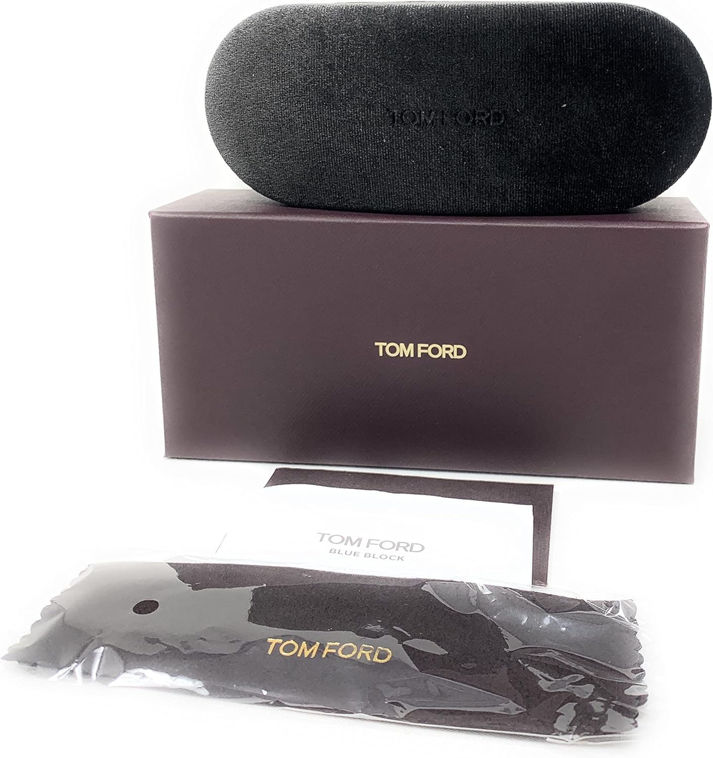 Tom Ford FT5514 Eyeglass Frames - Dark Havana Frame, Dark Havana Lenses, 54 mm Lens FT551454052