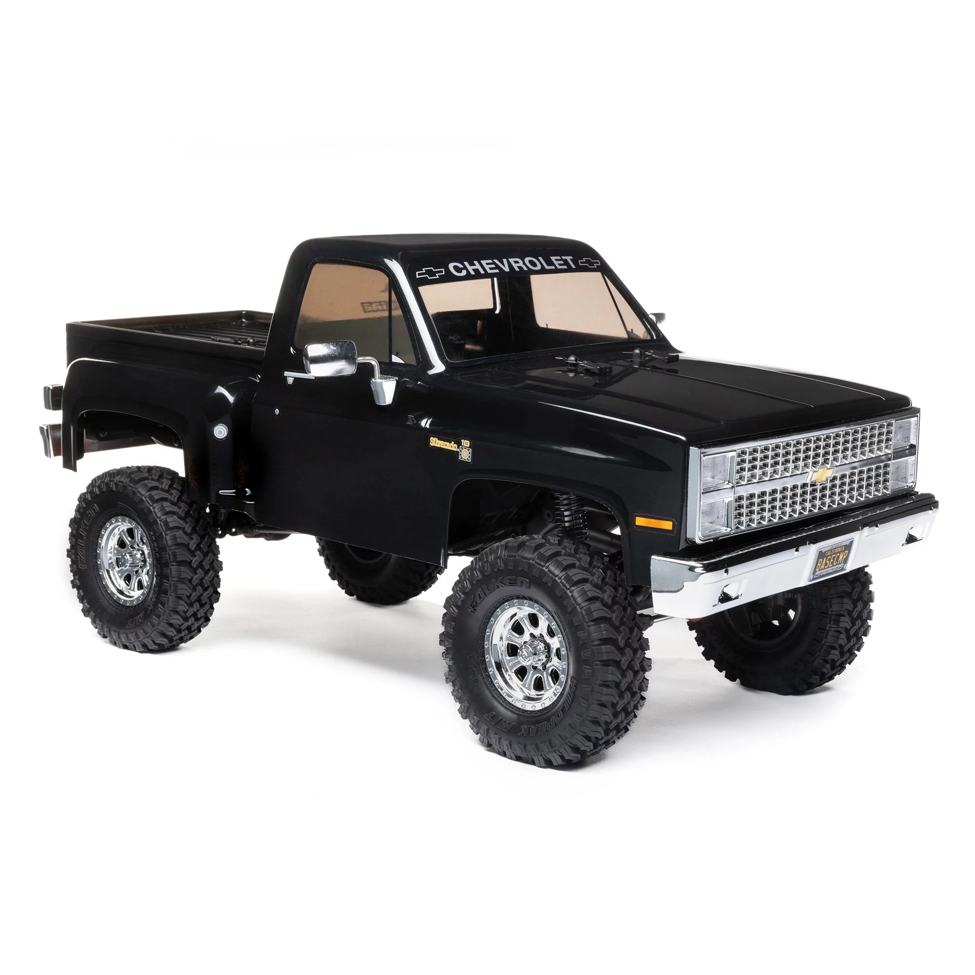 Axial RC Truck SCX10 III Base Camp 82 Chevy K10 RTR Ready-To-Run Battery and Charger Not Included Black AXI03030T2