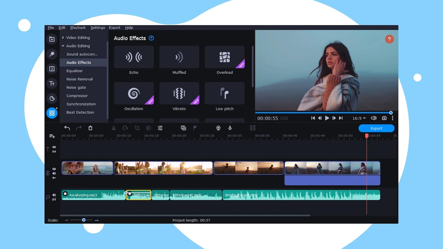 Movavi Video Editor Plus 2022 Personal [PC Download] Pack of 2