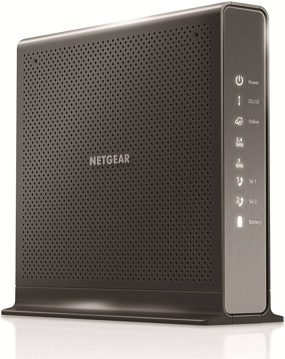 Netgear Nighthawk C7100V Wireless Router - Cable Modem - 2.4 GHz / 5 GHz - Gigabit Ethernet - 802.11b/a/g/n/ac