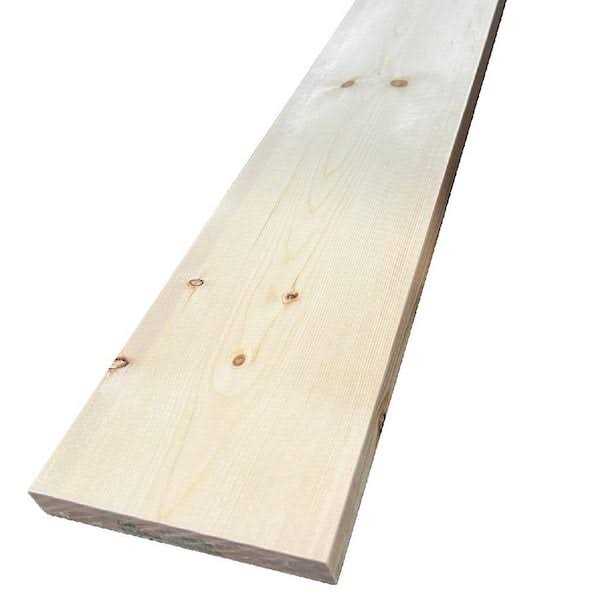 1 in. x 6 in. x 8 ft. Premium Pine S4S Common Board