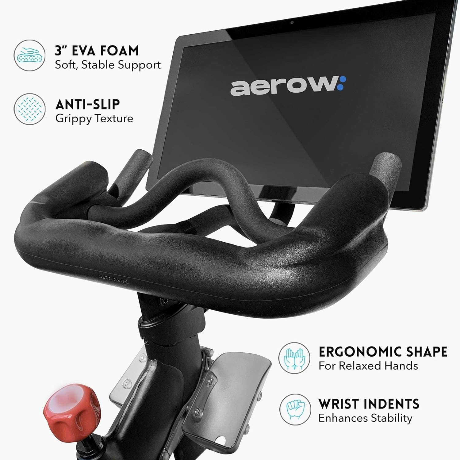 Aerow ComfortGrip Handlebar Extender for Peloton Bike & Bike+ Plus - Peloton Accessories