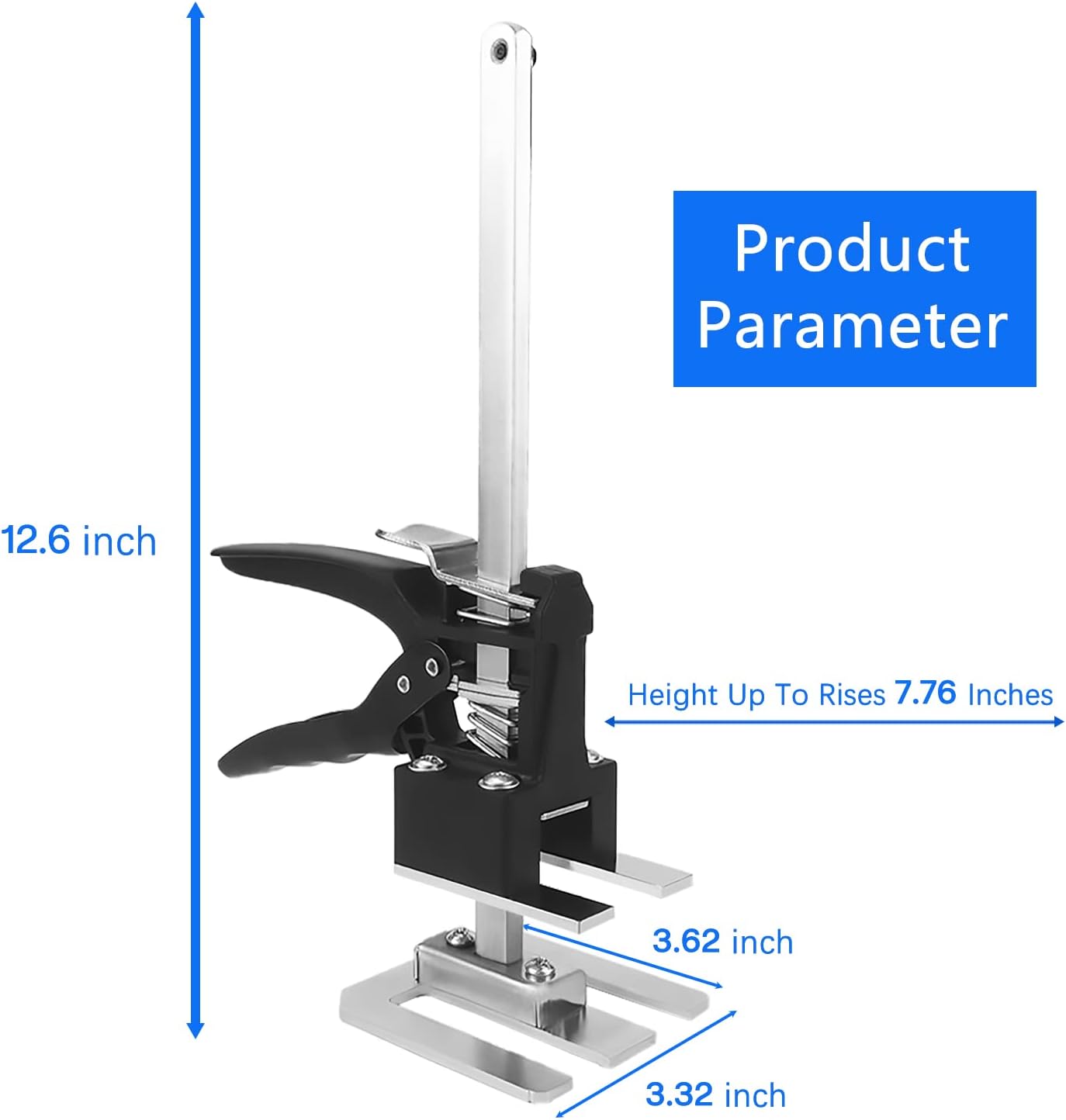 Labor Saving Arm Jack Lever Arm Hand Jack Lift Tool Cabinet Jack Lifts Door Lifter Lifting Tool Jack Effort Elevator Handheld Jack Arm Tools Jack Drywall Lifts Height Up To Rises7.76 Inches 2 PACK Pack of 2