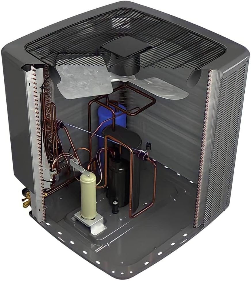 Goodman 3 Ton 17.2 SEER2 Two Stage Air Conditioner GSXC703610 and 100,000 BTU 80% AFUE Variable-Speed Gas Furnace GMVC801005CX Upflow System with CAPTA3626C4