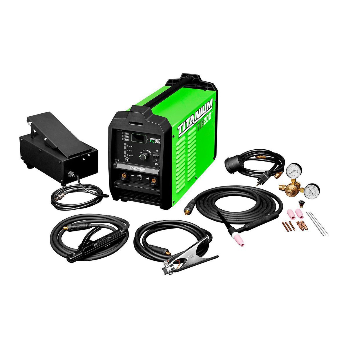 TITANIUM TIG 200™ Professional AC/DC TIG Welder with 120/240V Input