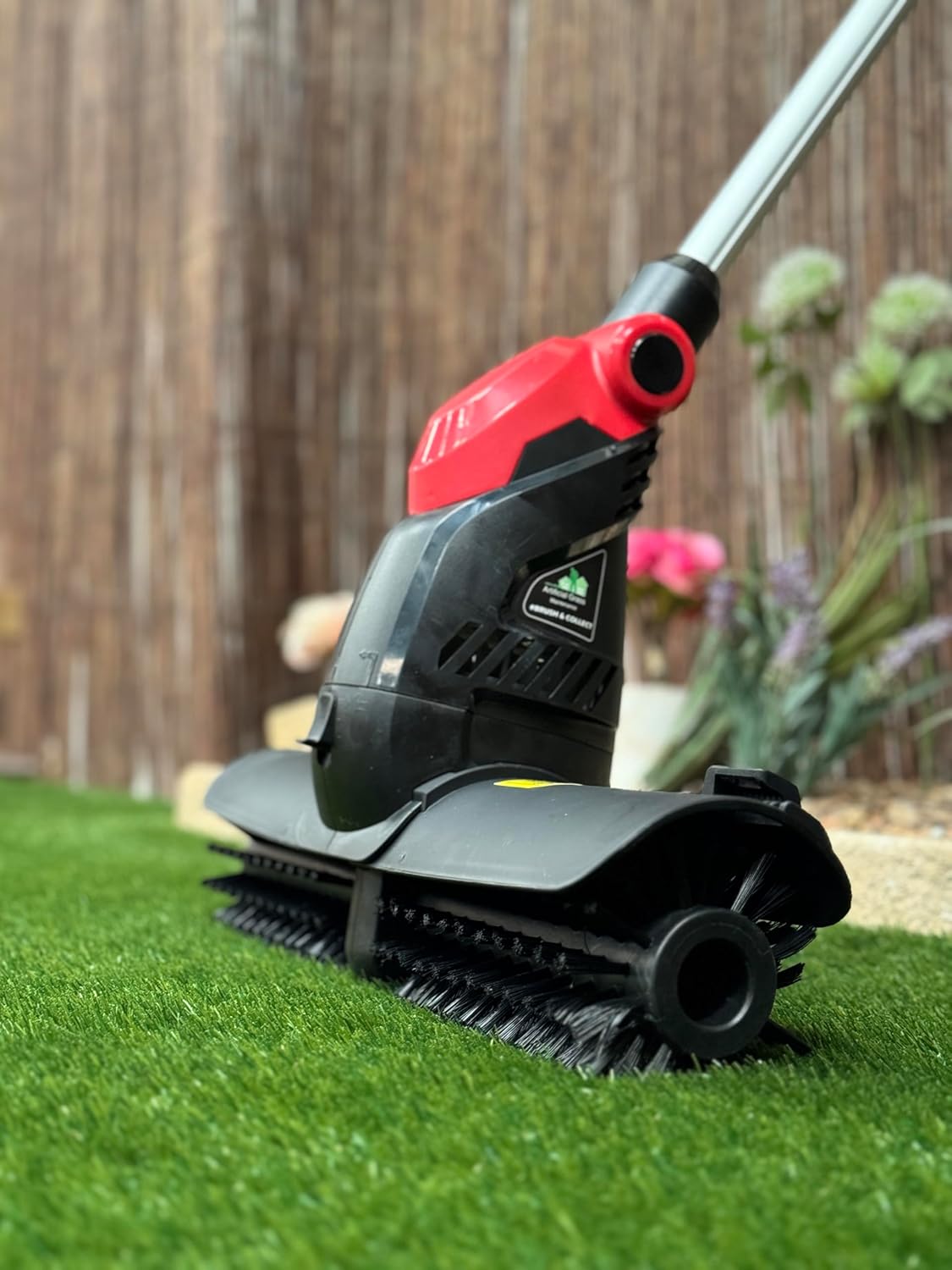 Artificial Grass Sweeper/Yard Electric Power Brush #Brush & Collect
