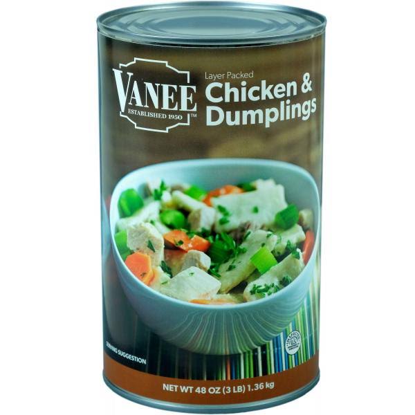 Vanee Chicken u0026 Dumplings 48oz