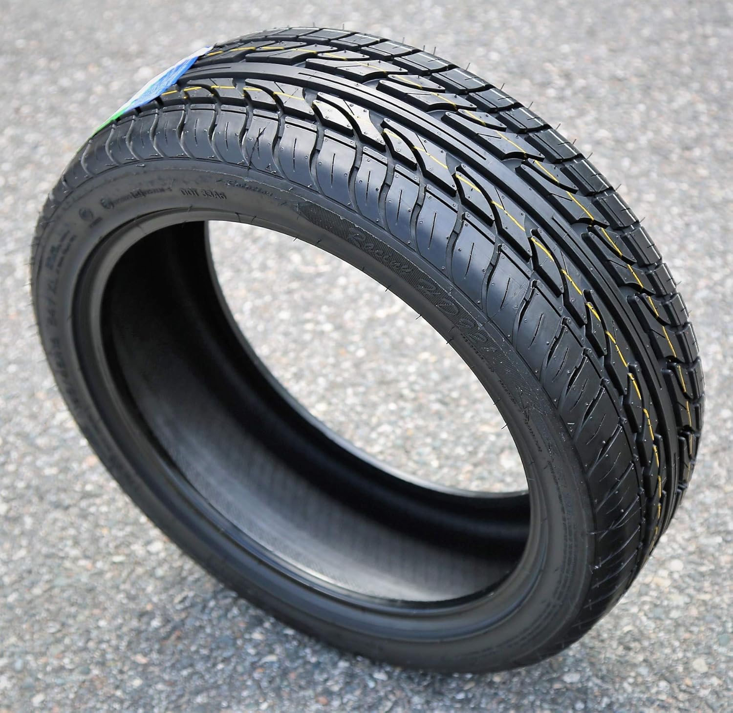Set of 2 (TWO) Haida Racing HD921 Summer Performance Radial Tires-195/45R15 195/45/15 195/45-15 78V Load Range SL 4-Ply BSW Black Side Wall