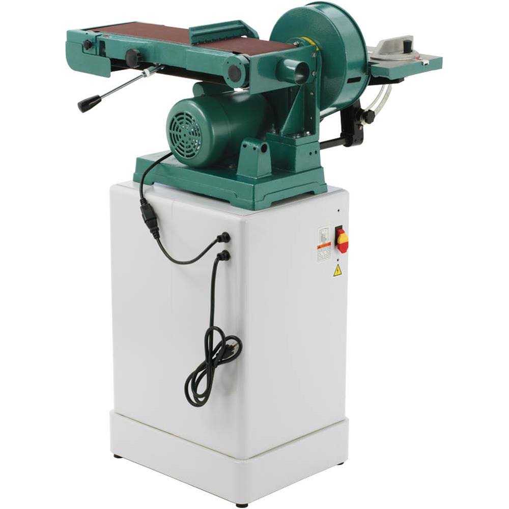 Grizzly G1014ZX Combination Sander with Cabinet Stand