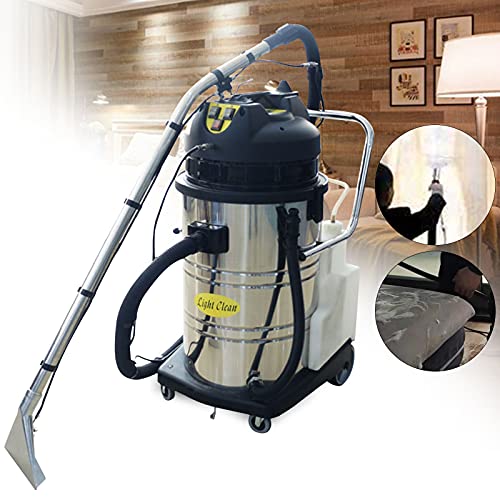 Commercial Carpet Cleaner Machine, 40L/60L Industrial Carpet Cleaner, Professional Carpet Cleaner Machine Commercial Carpet Extractor Vacuum Washing Machine for Sofa Curtain Floor Home Hotel