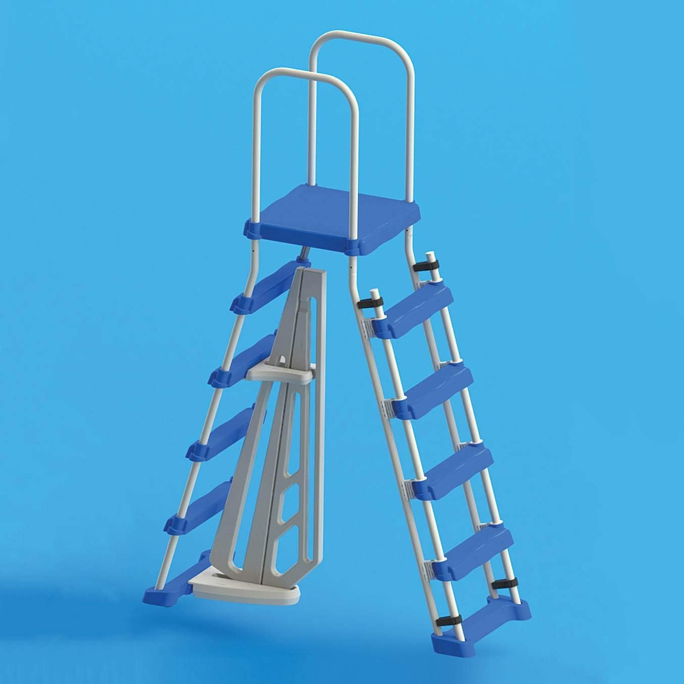 Swimline 87950/87952L Ground Pool Entry Ladder, 52", Multi
