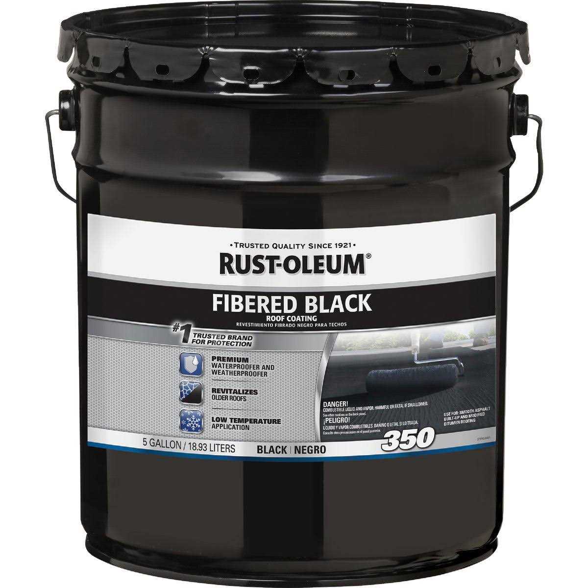 Black Rust-Oleum 350 Fibered Roof Coating - Shop Hardware Tools Online Store