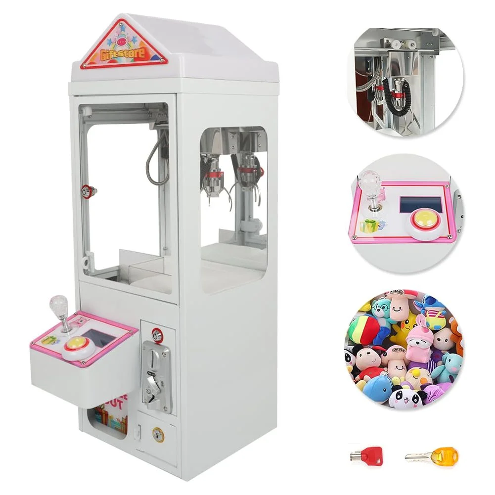 JORUGUNA Mini Claw Crane Machine 110V Metal Case Bar Candy Toy Catcher Shake-Proof
