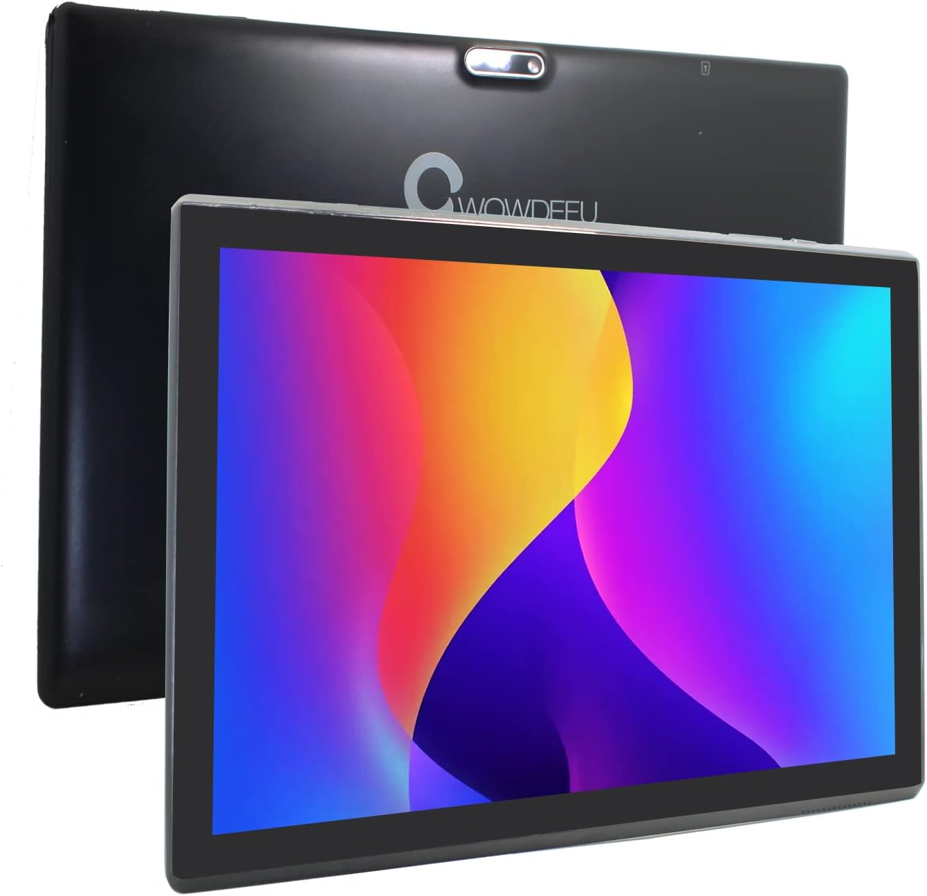 Tablet 10 Inch Android Tablets 3 GB RAM 32 GB ROM 256 GB Expand, Android 10 Tablet with Case, 1.6 GHz Quad-Core, Touchscreen Tablet Computer WiFi Tablet 10.1 Inch HD Touch Screen (Black) Pack of 2