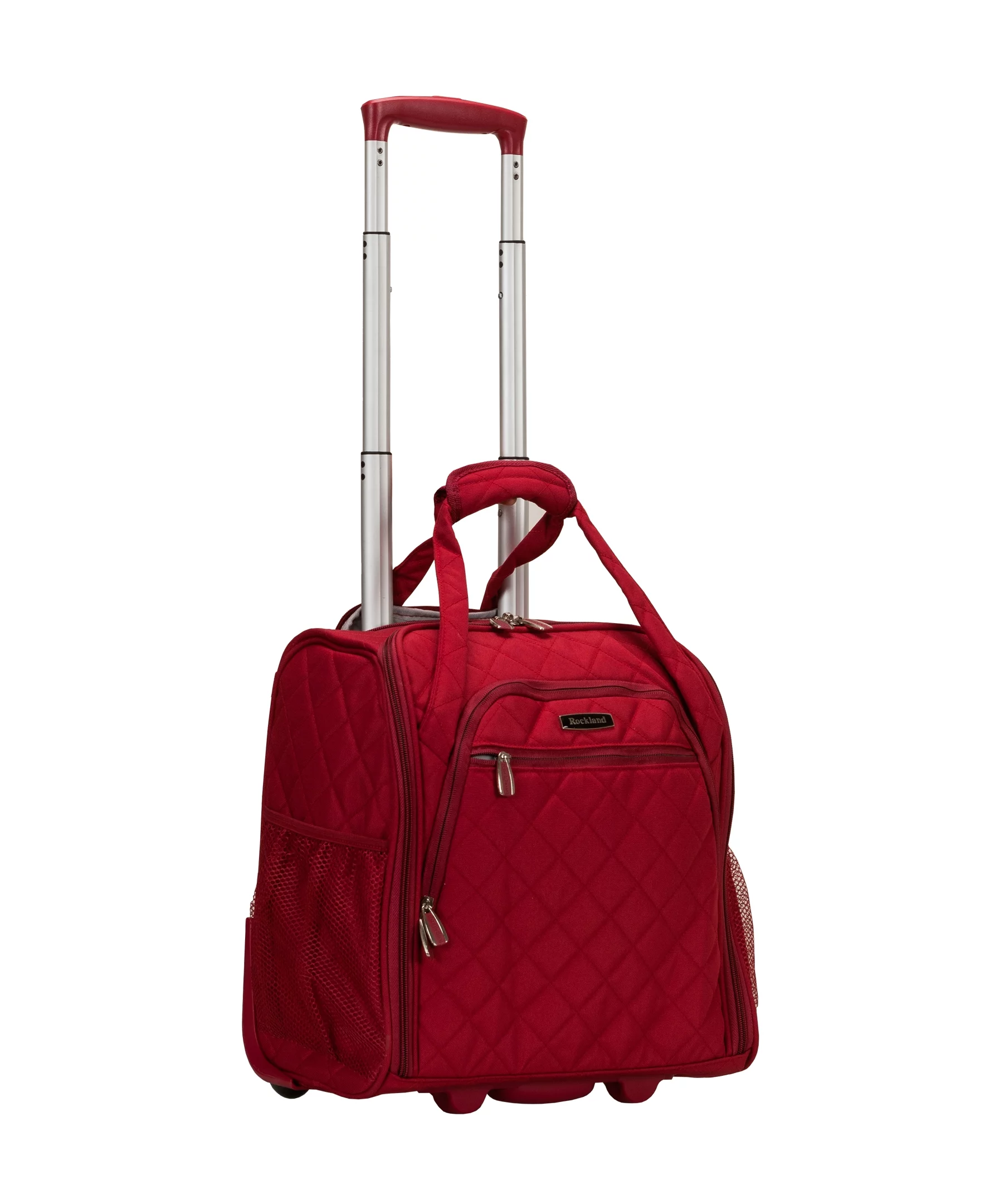 Rockland Luggage 15" Melrose Wheeled Underseat Softside Carry On BF31