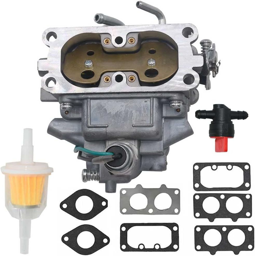 XingLi 15003-7074 Carburetor with gasket Fit For Kawasaki FH721V FH721V-AS20 AS21 AS22 AS23 AS24 AS25 AS26 AS27 AS28 4-Cycle Carb Pack of 2