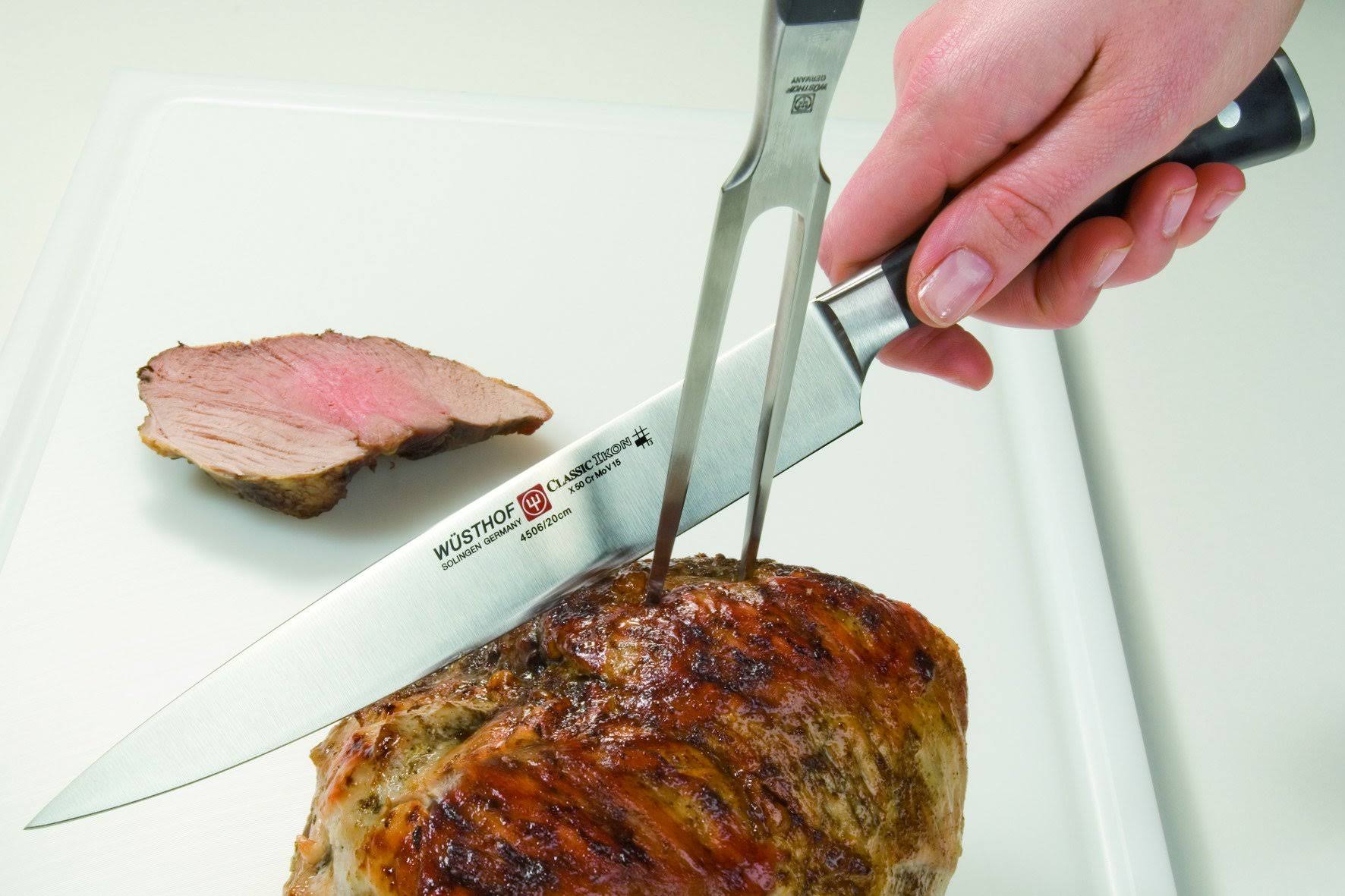 Wusthof Classic Ikon 2 Piece Carving Set