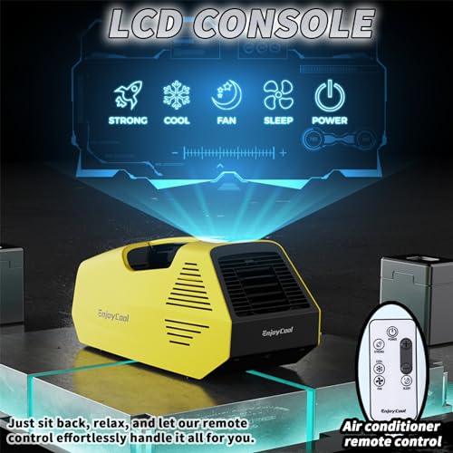 Tent Air Conditiones，Camper Air Conditioner Portable，Idea for RV Tent RV Air Conditioner no windows needed air conditioners Air Conditioner Camping 24V 222W Low Power Van Life Camping